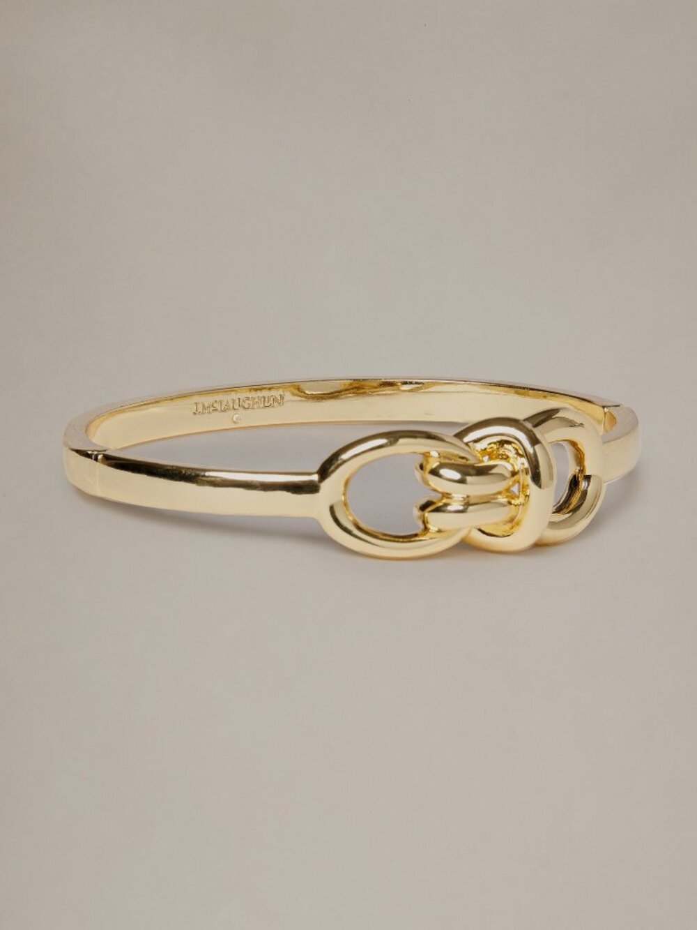 J McLaughlin Heritage Knot Bangle - Gold NEW